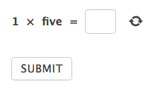 Form Math captcha WordPress plugin